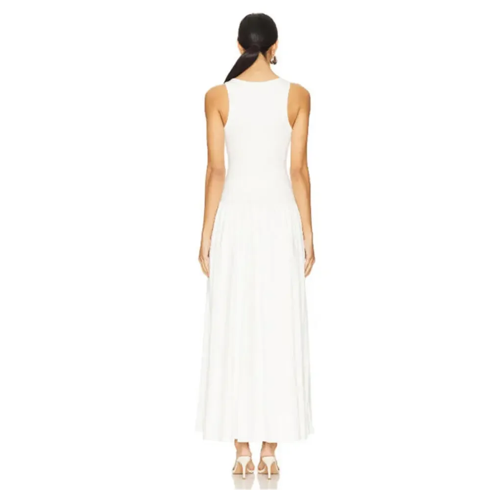 Lovers and Friends Tori Maxi Dress white size M NWT $219msrp - Picture 3 of 10